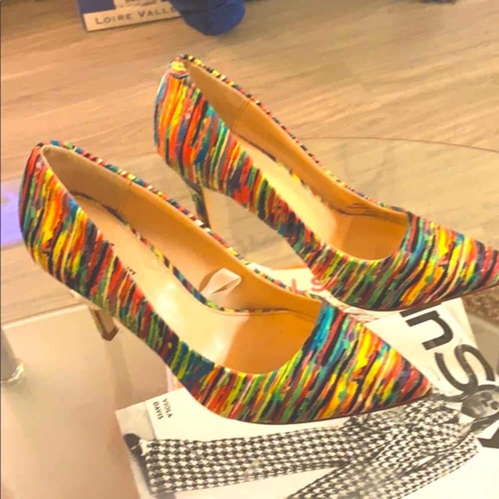 Prabal Gurung For Target Nolita Multicolor Heels. - image 1
